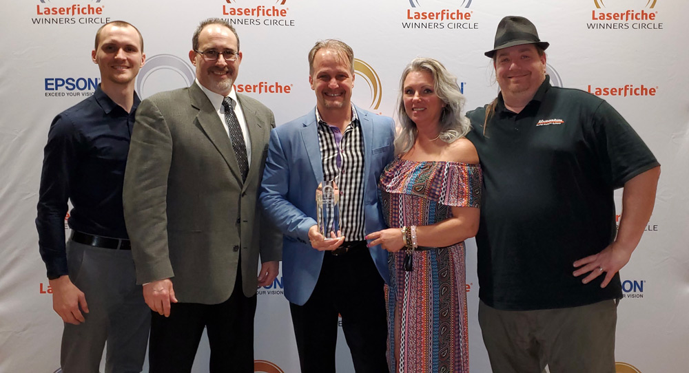 2020 Laserfiche Winners Circle Award