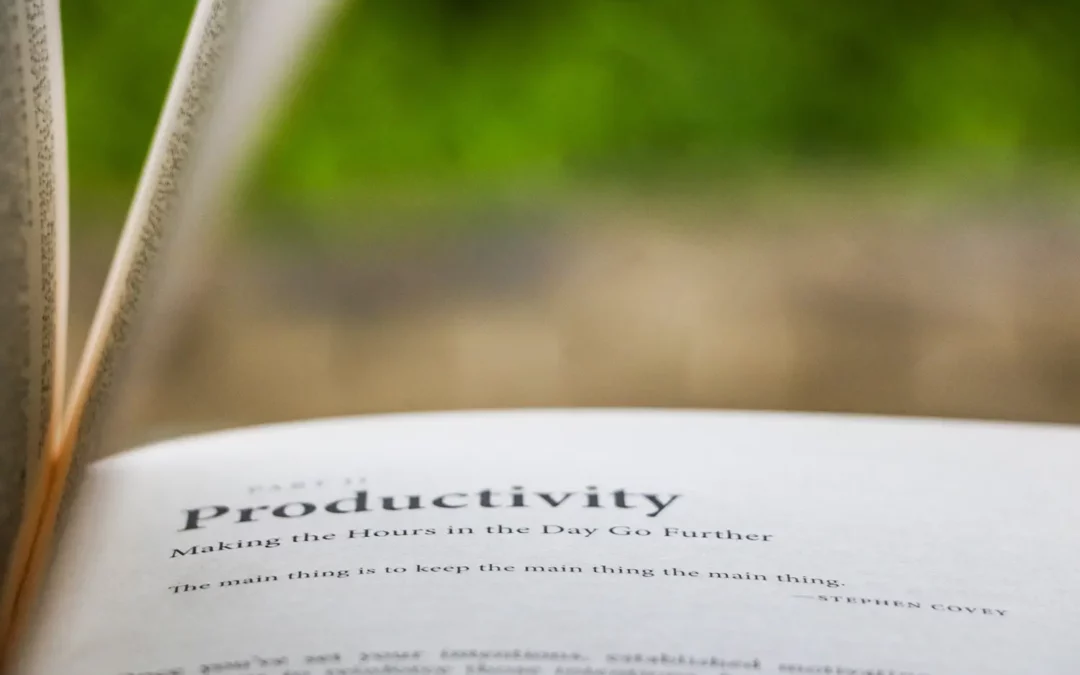 Productivity or Efficiency: What Really Matters?