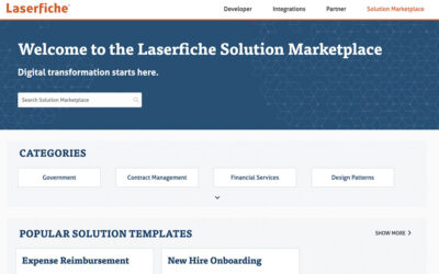 Laserfiche Solution Marketplace by the Numbers